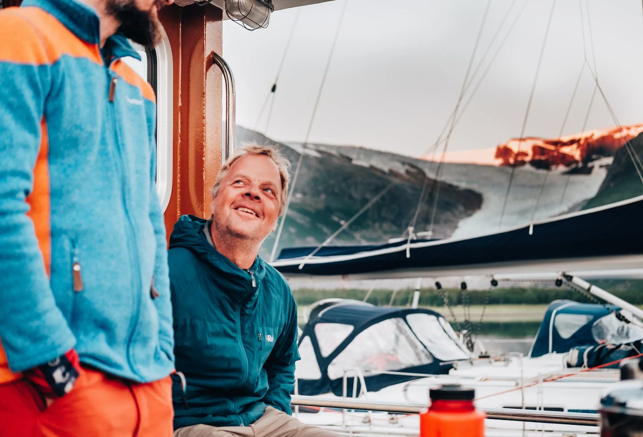 A beautiful day brings out beautiful smiles.
