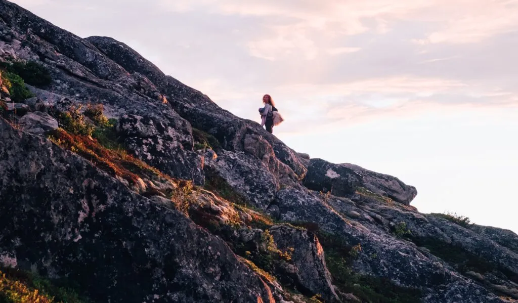 There's something special about hiking in the midnight sun.
