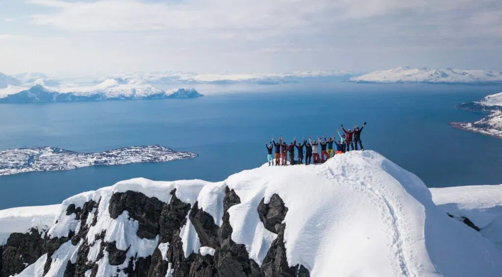 Ski & Seil i Lyngen. Foto Baard Basberg
