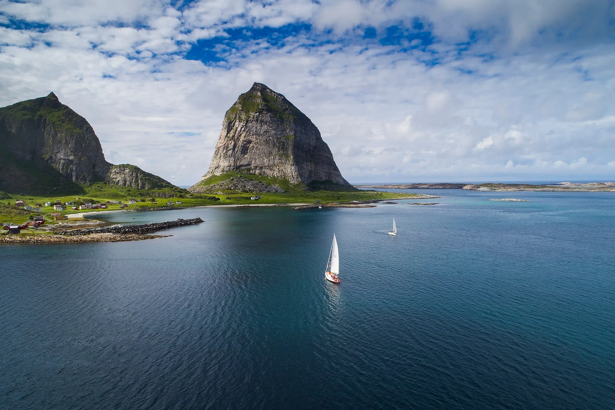 Seiltur SeilNorge Helgeland Festivalseilas Mats Grimseth DJI 0114