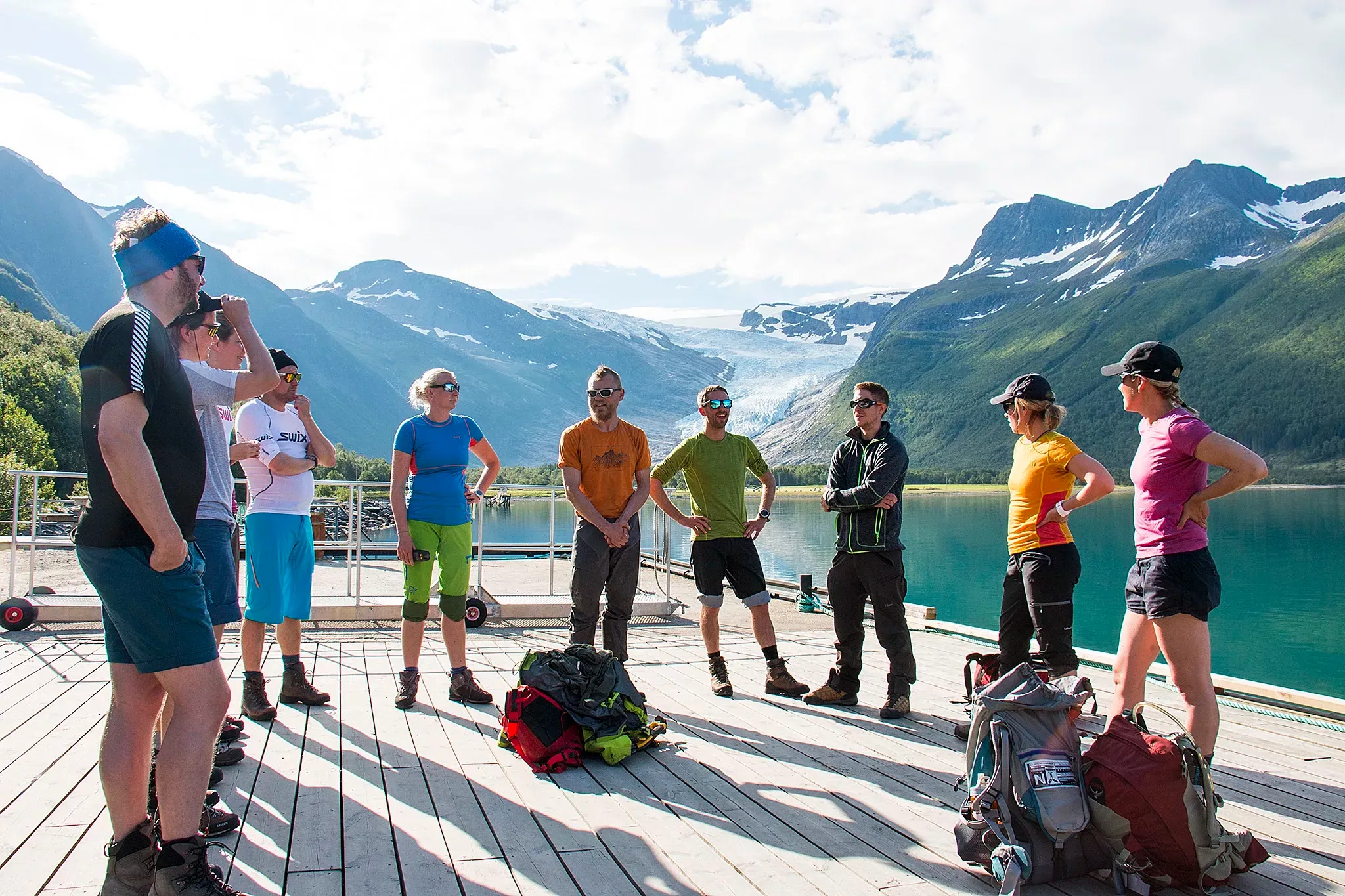 Seiltur SeilNorge Lofoten Hav og Fjellsportuka Linda Overli Nilsen Kaia