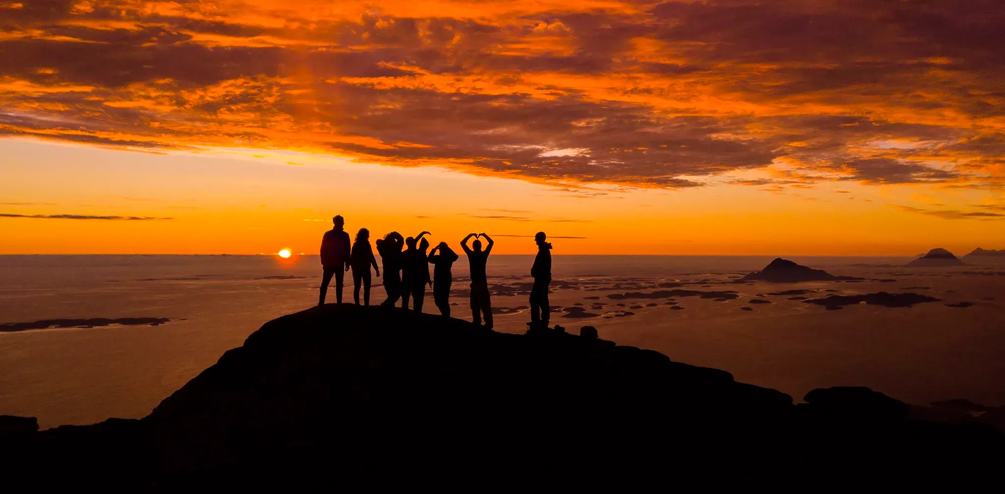 Seiltur SeilNorge Sommer Midnatssol Aktivitet Hav og fjellsport Mats GrimsethDJI 0051