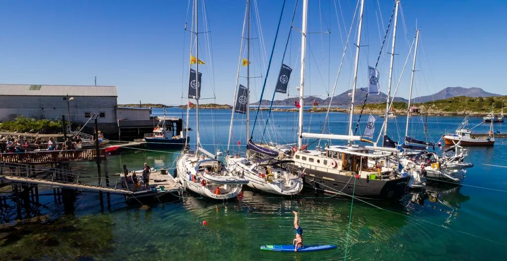 Seiltur Seilnorge Helgeland Festivalseilas sup Mats GrimsethDJI 0028