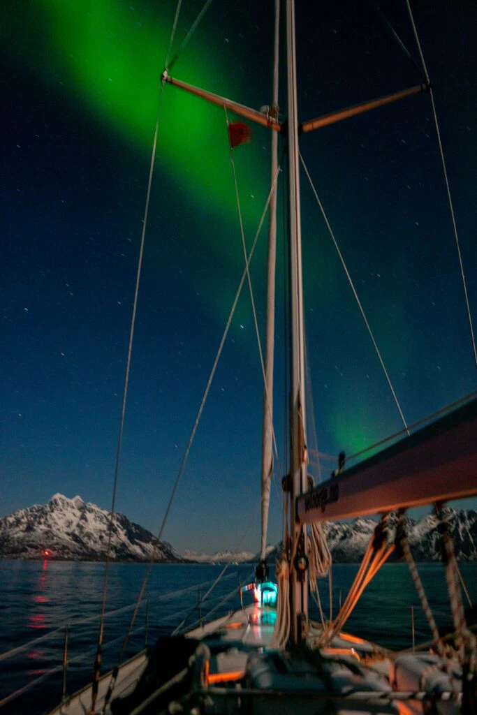 Northern Lights in Lofoten, photo Le Rosey