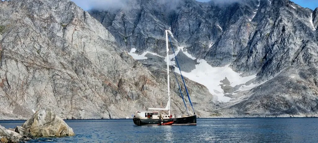 Valiente is a 70-foot steel boat designed to withstand tough Arctic conditions.