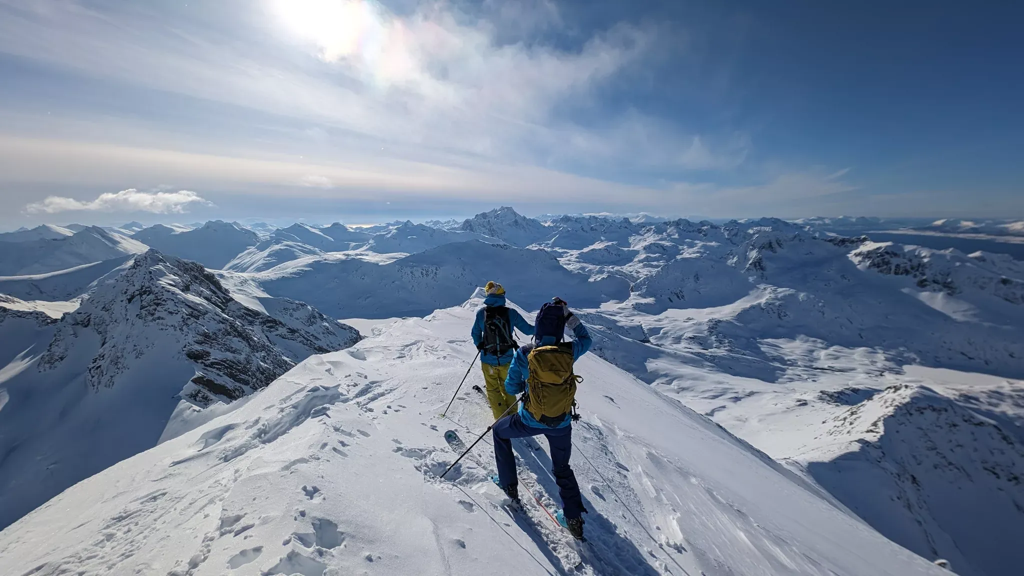 Ski and Sail Easter 2024 Mountain Peak Photo Joshua Abercrombie