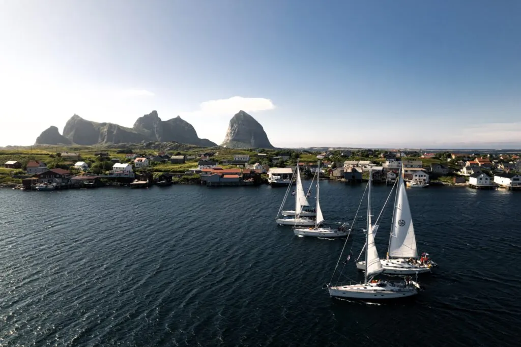 SeilNorge arriving at Træna and the very special Træna Music Festival. Photo Carl Filip Olsson.