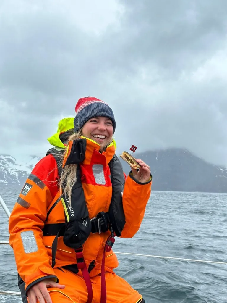 On the 17th of May, the children are allowed to eat as many hot dogs and ice creams as they like! 