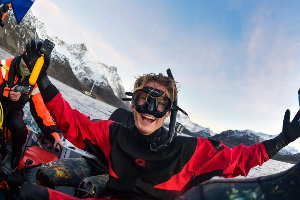 Tromso 2024 Seil Norge Valiente Orca Diving Trip Photograph: James Tomlinson