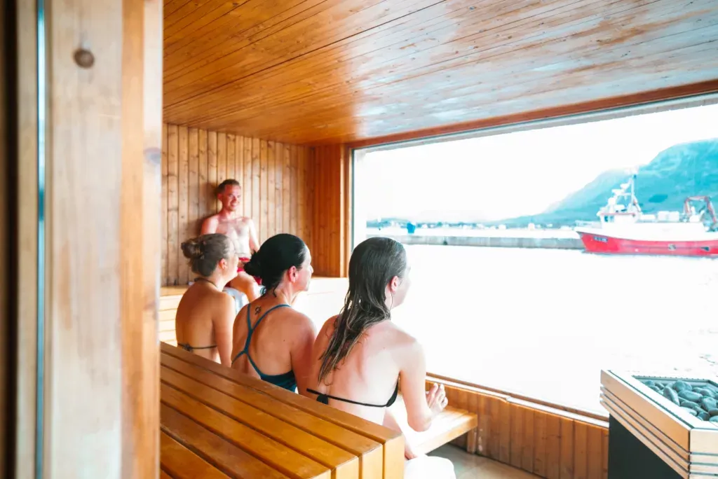 Sauna time, photo Maria Sørlie