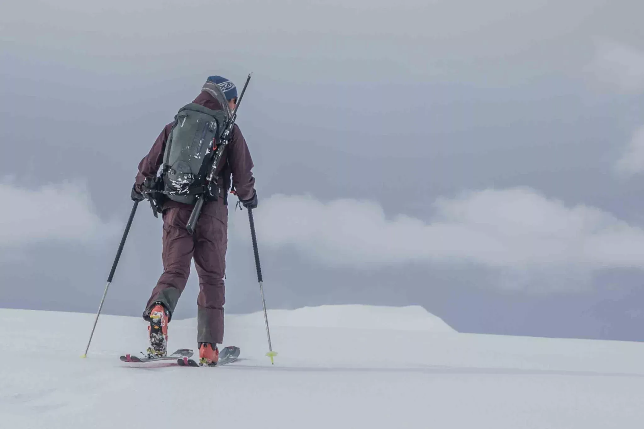 Ski and Sail Svalbard 2023 Skiing SeilNorge Foto Ulf Deecke 4