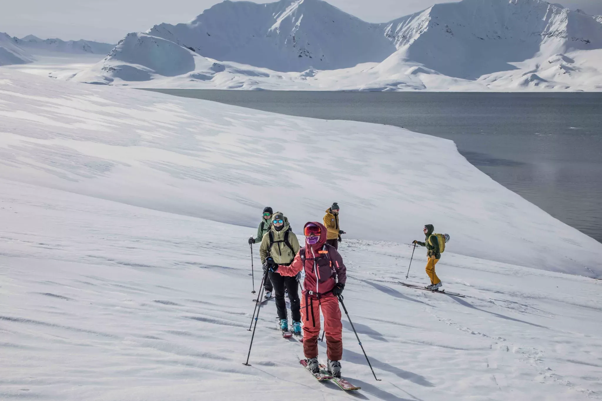 Ski and Sail Svalbard 2023 Skiing SeilNorge Foto Ulf Deecke 8