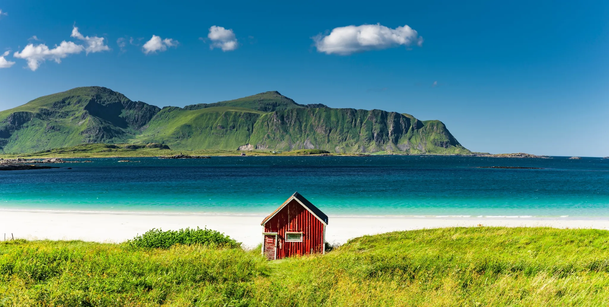 Rambergstranda,On,The,Lofoten,Islands,In,Norway