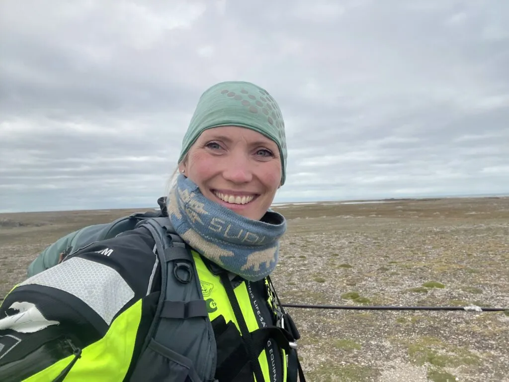 We need to bring a rifle when leaving the city, but in general we are very little worried about polar bears.