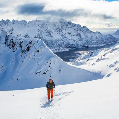Ski et Seil Lofoten SeilNorge Tapis photo Grimseth MG Skipåska 0011