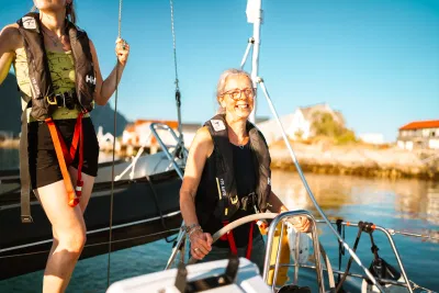 Randonnée et voile Lofoten Tromsoe 2024 Photo Maria Sørlie 473