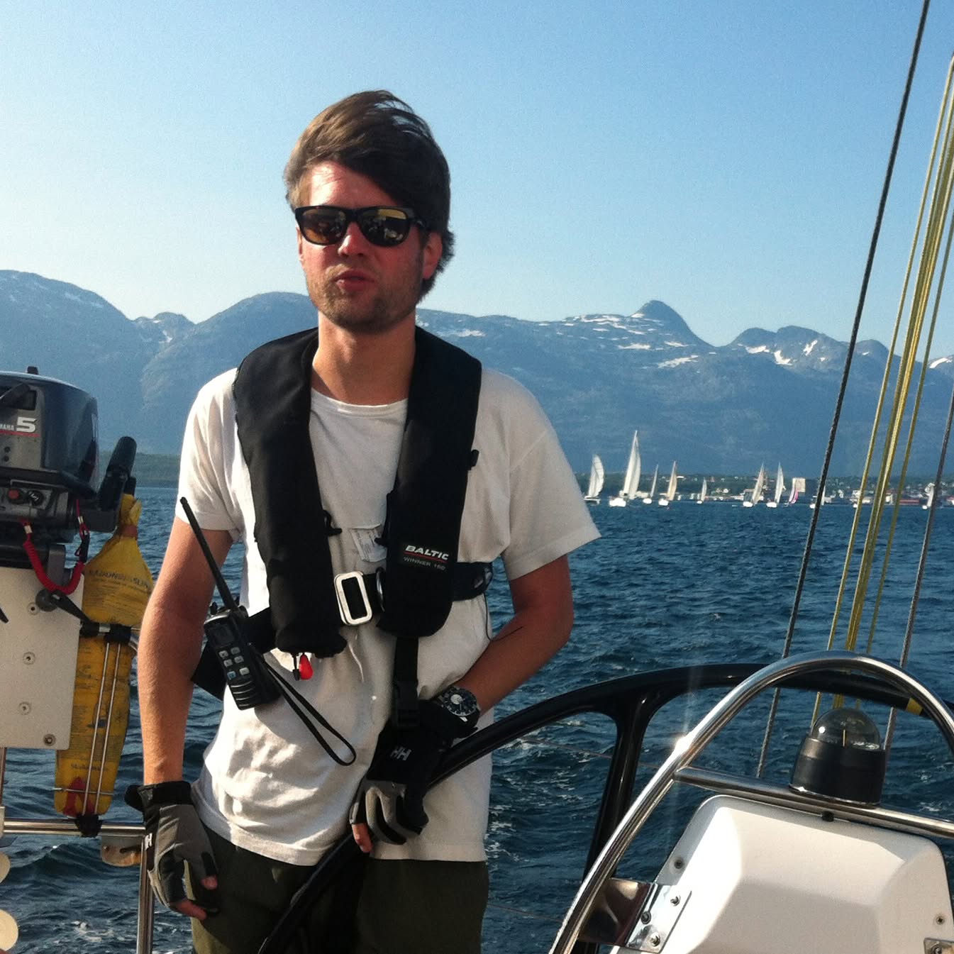 Øyvind Grøslie Wennesland, skipper SeilNorge